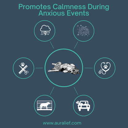 Promotes calmness during anxious events