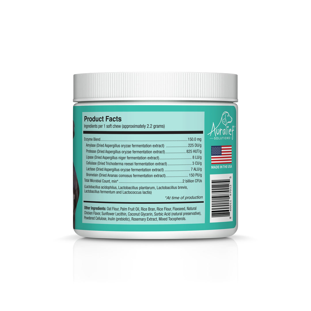 Big Dog Lovers Bundle – Large-Breed Probiotic & Enzyme Chews — Daily Digestive Support for Dogs 75+ lbs