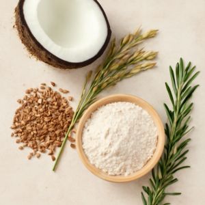 Auralief graphic highlighting natural ingredients and product benefits
